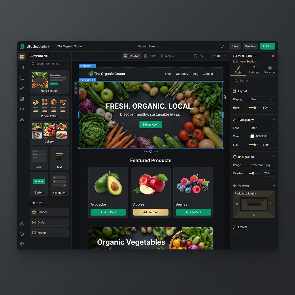Storli Visual Editor